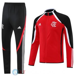 Giacca Set Completo Flamengo 2021/2022 Rosso Nero