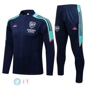 Giacca Set Completo Arsenal 21-22 I Blu Navy Verde