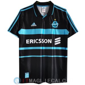 Retro Maglia Marseille Seconda 1990/1991 Nero