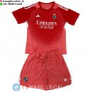 Maglia Set Completo Uomo Real Madrid Portiere 2025/2026 Rosso
