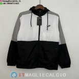 Giacca A Vento Nike 23-24 Bianco I Nero Grigio