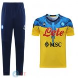 Formazione Maglia Set Completo Napoli 2021/2022 Blu Giallo