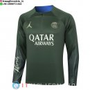 Felpa Da Allenamento Paris Saint Germain 23-24 Verde