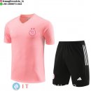 Formazione Set Completo Maglia Algeria 2023 Rosa Nero