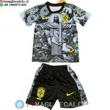Maglia Bambino Brasile Speciale 2024 Grigio