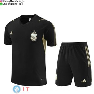 Formazione Set Completo Argentina 2023 Nero Giallo