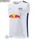 Senza Maniche Maglia Leipzig 2023/2024 Bianco Blu