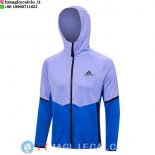 Giacca Felpa Cappuccio Adidas 2023 Purpureo Blu