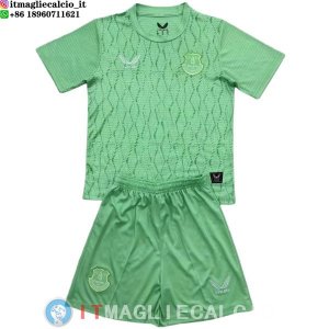 Maglia Bambino Everton Portiere 2025/2026 Verde