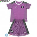 Maglia Bambino Leeds United Portiere 2026/2027 Purpureo
