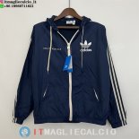 Giacca A Vento Adidas 2023 Blu I Navy