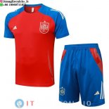 Formazione Set Completo Spagna 2024 Blu Rosso