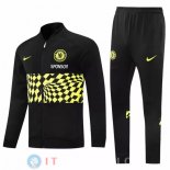 Giacca Set Completo Chelsea 21-22 II Nero Giallo