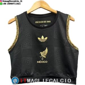Maglia Senza Maniche Donne Messico Speciale 2026 Nero