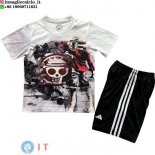 Maglia Bambino Giappone Speciale 2026 Bianco I Nero