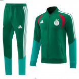 Giacca Full Zip e Pantaloni Allenamento Algeria 2026 Verde Giacca Full Zip e Pantaloni Allenamento Algeria 2026 Verde