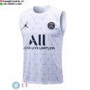 Senza Maniche Maglia Paris Saint Germain 2023/2024 Bianco