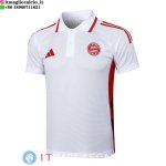 POLO Maglia Bayern Monaco 2025/2026 Bianco I Rosso