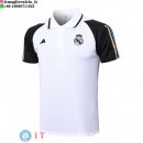 POLO Maglia Real Madrid 2023/2024 Bianco Nero