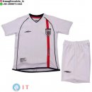 Maglia Bambino Inghilterra Prima Retro 2002