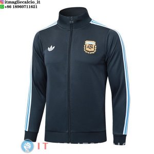 Giacca Full Zip Allenamento Argentina 2026 Grigio Navy