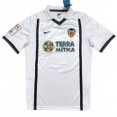 Retro Maglia Originali Valencia CF Prima 2000/2001 Bianco