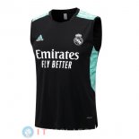 Senza Maniche Maglia Real Madrid 2022/2023 Nero Verde