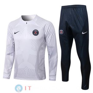 Giacca Set Completo Paris Saint Germain 22-23 Bianco