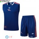 Senza Maniche Set Completo Maglia Arsenal 2025/2026 Blu Navy Rosso