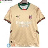 Thailandia Maglia AC Milan Speciale 2024/2025 Giallo