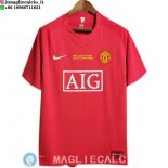 Retro Maglia Manchester United Prima 2007/2008 I