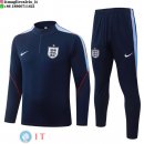 Felpa Da Allenamento Set Completo Inghilterra 2026 Blu Navy