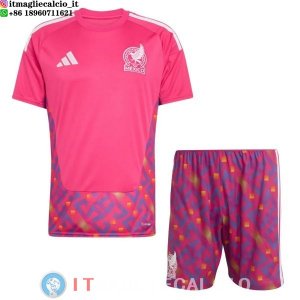 Maglia Messico Set Completo Uomo Portiere 2026 Rosa