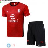 Formazione Set Completo Maglia AC Milan 2025/2026 Rosso I Nero
