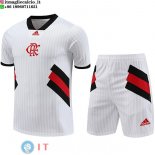 Formazione Maglia Set Completo Flamengo 2023/2024 Bianco Nero