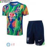 Formazione Set Completo Maglia Brasile 2026 Verde Giallo Nero