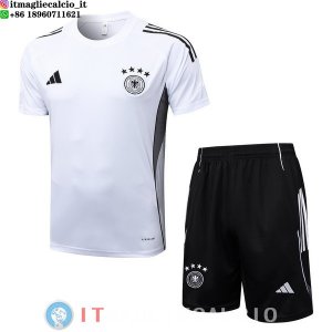 Formazione Set Completo Maglia Germania 2025 Bianco Nero