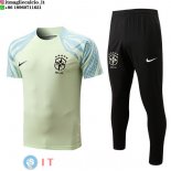 Formazione Set Completo Brasile 2022 Verde II Nero