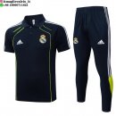 POLO Maglia Set Completo Real Madrid 2025/2026 Blu Navy I Verde
