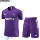 Formazione Maglia Set Completo Cruzeiro 2023/2024 Purpureo