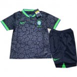 Maglia Bambino Brasile Speciale Coppa Del Mondo 2022 Nero