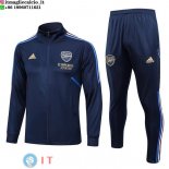 Giacca Set Completo Lunga Zip Arsenal 22-23 Blu Navy