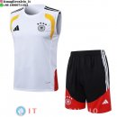 Senza Maniche Set Completo Maglia Germania 2026 Bianco Nero Rosso
