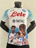 Thailandia Maglia Napoli Speciale Giocatori 2023/2024 Blu