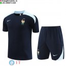 Formazione Set Completo Maglia Francia 2023 Blu Navy