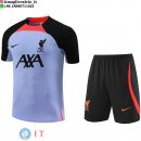 Formazione Maglia Set Completo Liverpool 2023/2024 Purpureo Nero