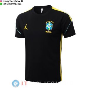 Formazione Maglia Brasile 2026 Nero Giallo