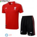 Formazione Maglia Set Completo Liverpool 2025/2026 Rosso Nero