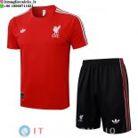 Formazione Maglia Set Completo Liverpool 2025/2026 Rosso Nero
