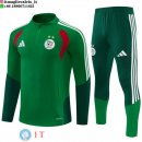 Felpa Da Allenamento Set Completo Bambino Algeria 2026 Verde
